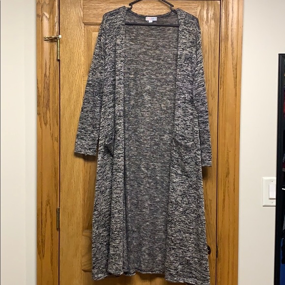 LuLaRoe Sweaters - LuLaRoe Sarah Cardigan Duster Grey Heathered